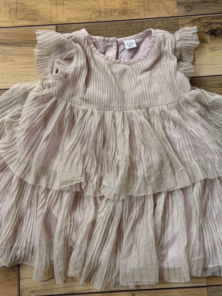 Baby Girl's Ruffled Tiered Dress