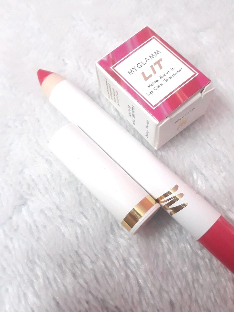 Myglamm Lit Matte About It Lip Color  Crayon With