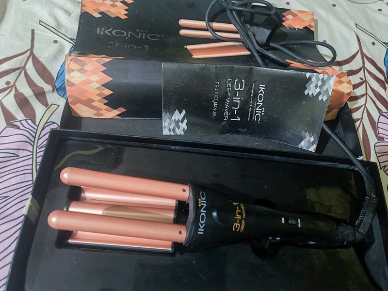 IKONIC 3-in-1 Deep Waver