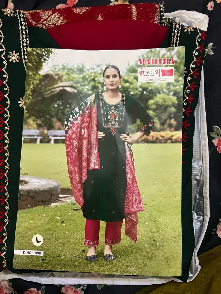 Designer Kurta Set with Dupatta