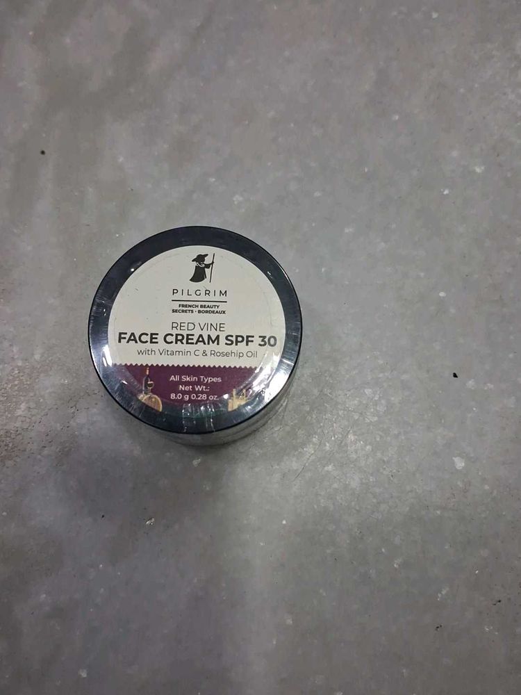 Pilgrim Red Vine Face Cream SPF 30