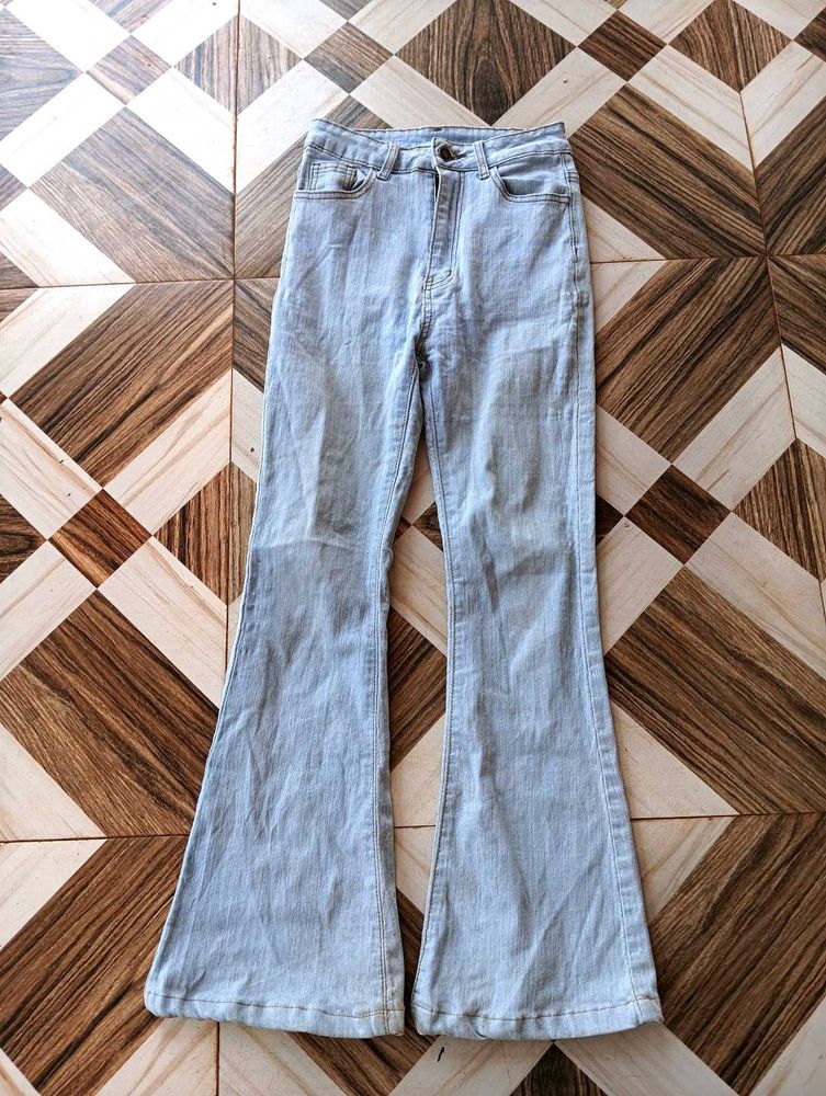 Light blue Flare bootcut Jeans