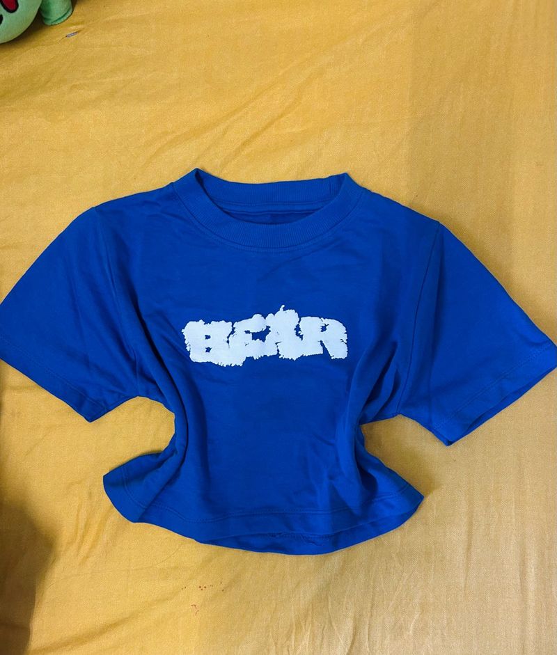 Blue Bear CROP TOP