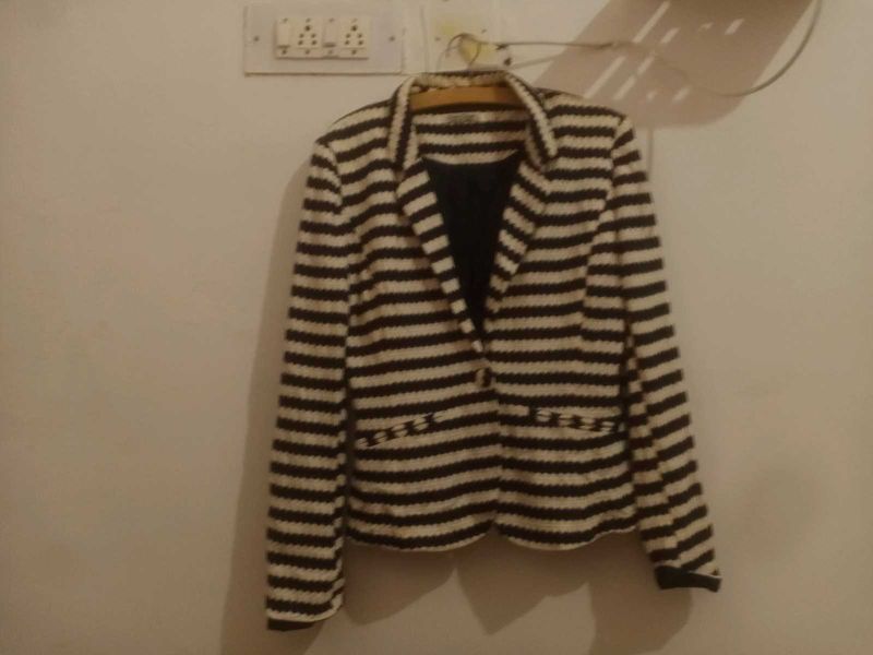 Striped Blazer Jacket
