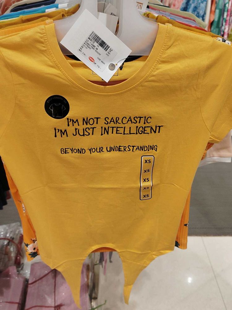 Funny Sarcastic Intelligent Graphic Tee