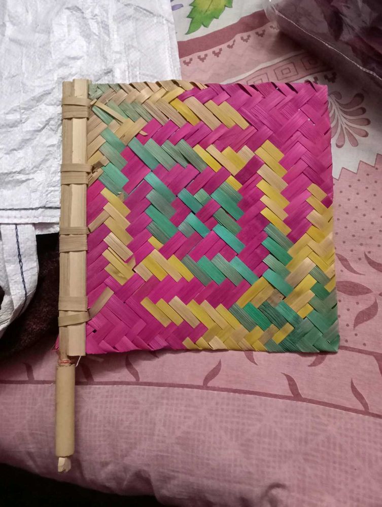 Handmade Woven Fan