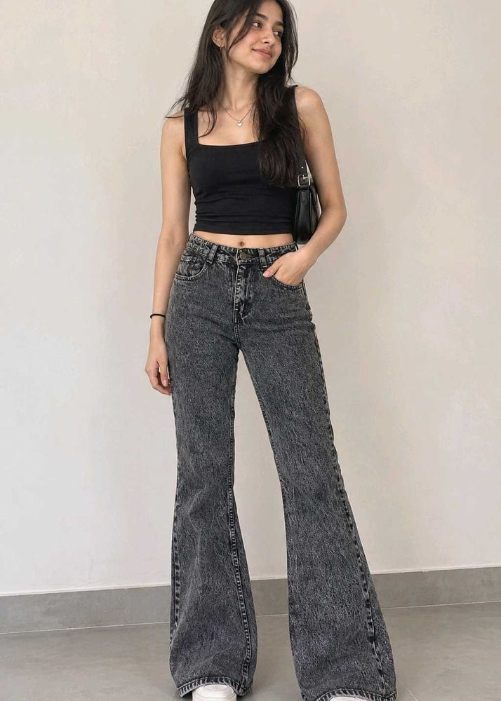 Trendy Flared Jeans