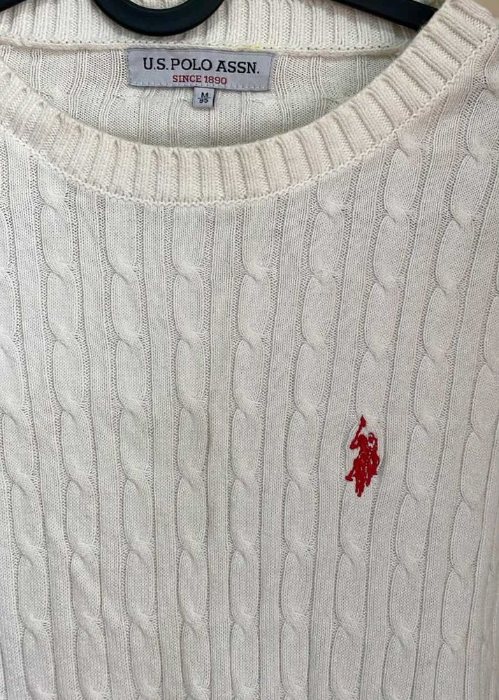 US Polo Assn. Cable Knit Sweater