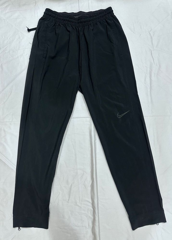Nike Black Track Pants | Running Joggers | Dri-FIT