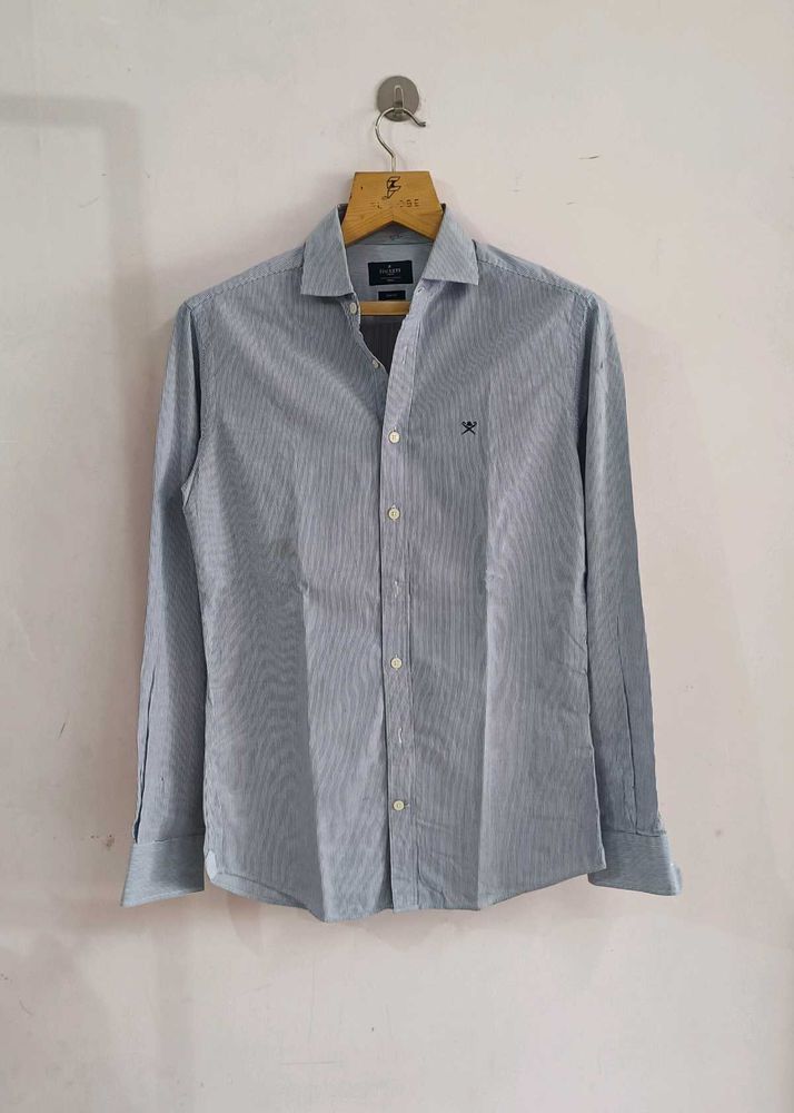 Men's Striped Button-Down Shirt