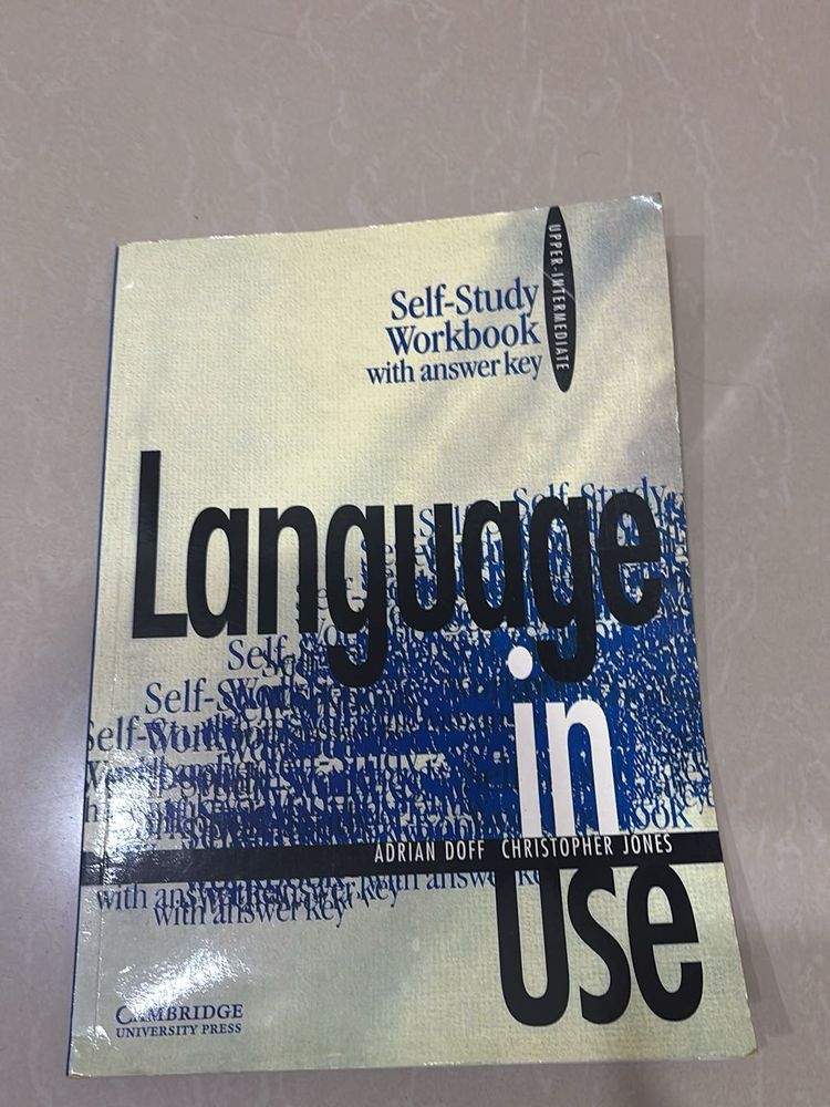 English self study workbook by Cambridge universe