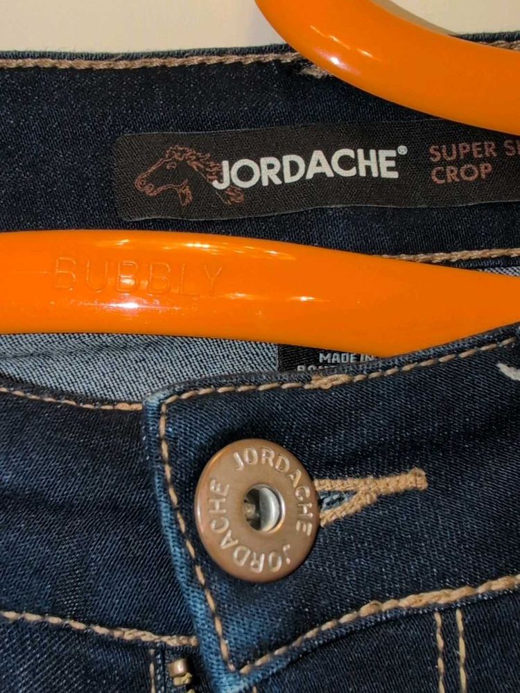 Dark Blue Denim Jeans by Jordache