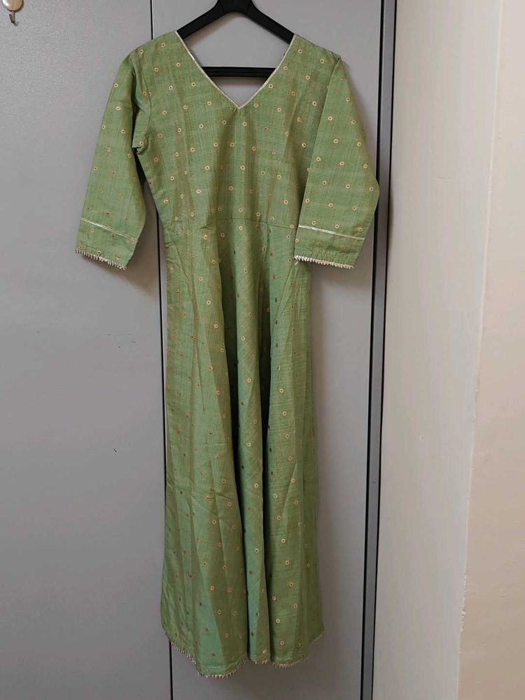 Elegant Green Kurta Dress