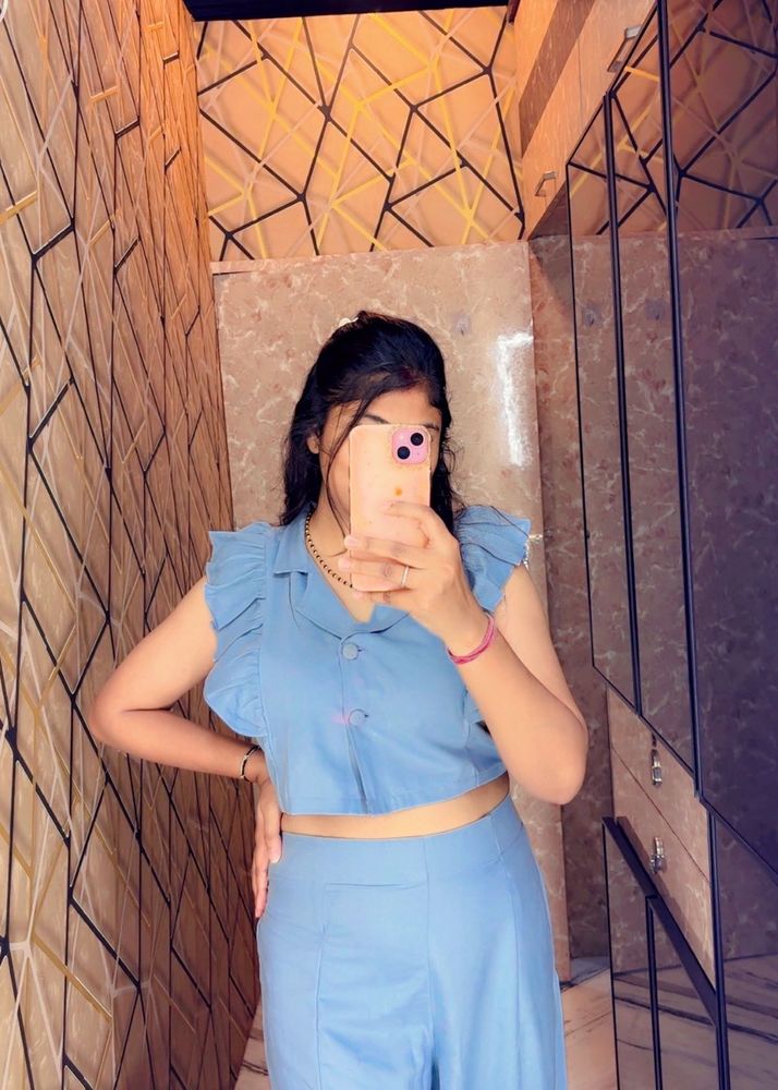 Stylish Blue Co-ord Set