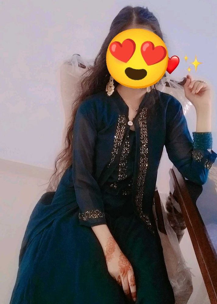 Elegant Teal Kurta Set 👍