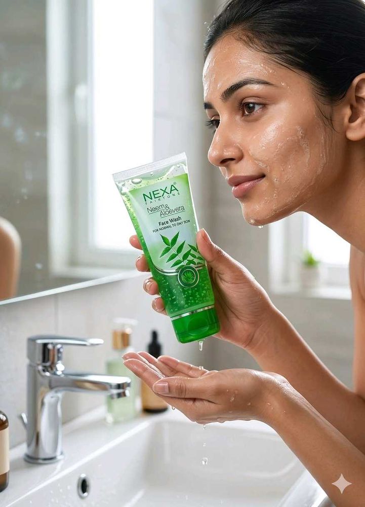 Nexa Neem &amp; Aloevera Face Wash