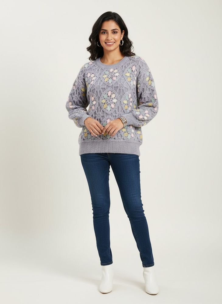 💖Chunky Knit Textured Sweater