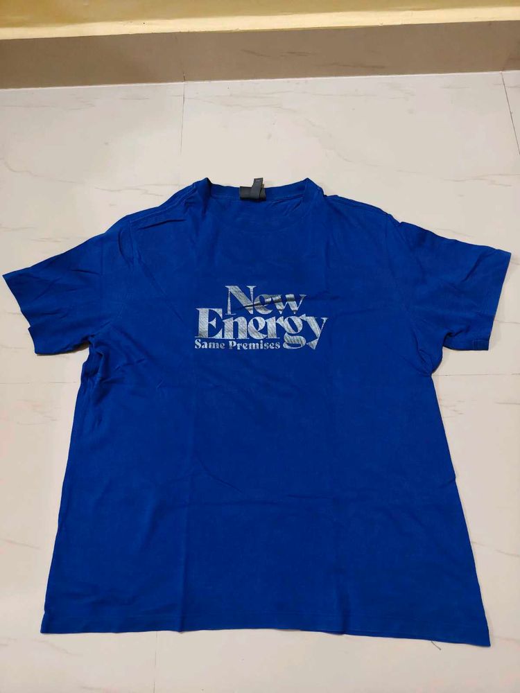 Royal Blue "New Energy" T-Shirt