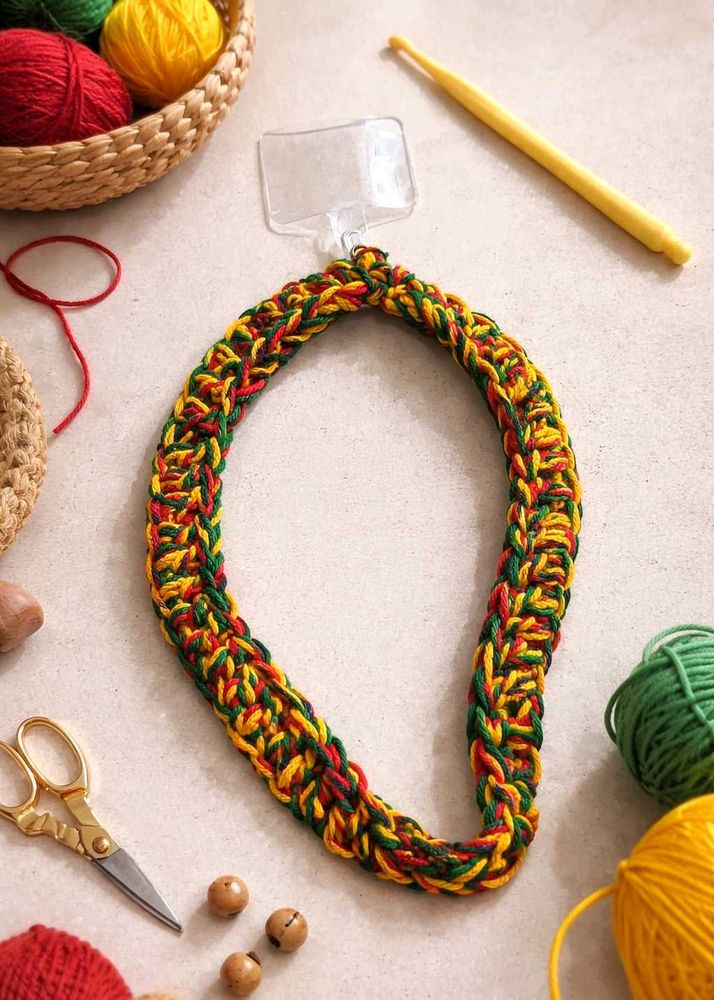 Boho Crochet Necklace