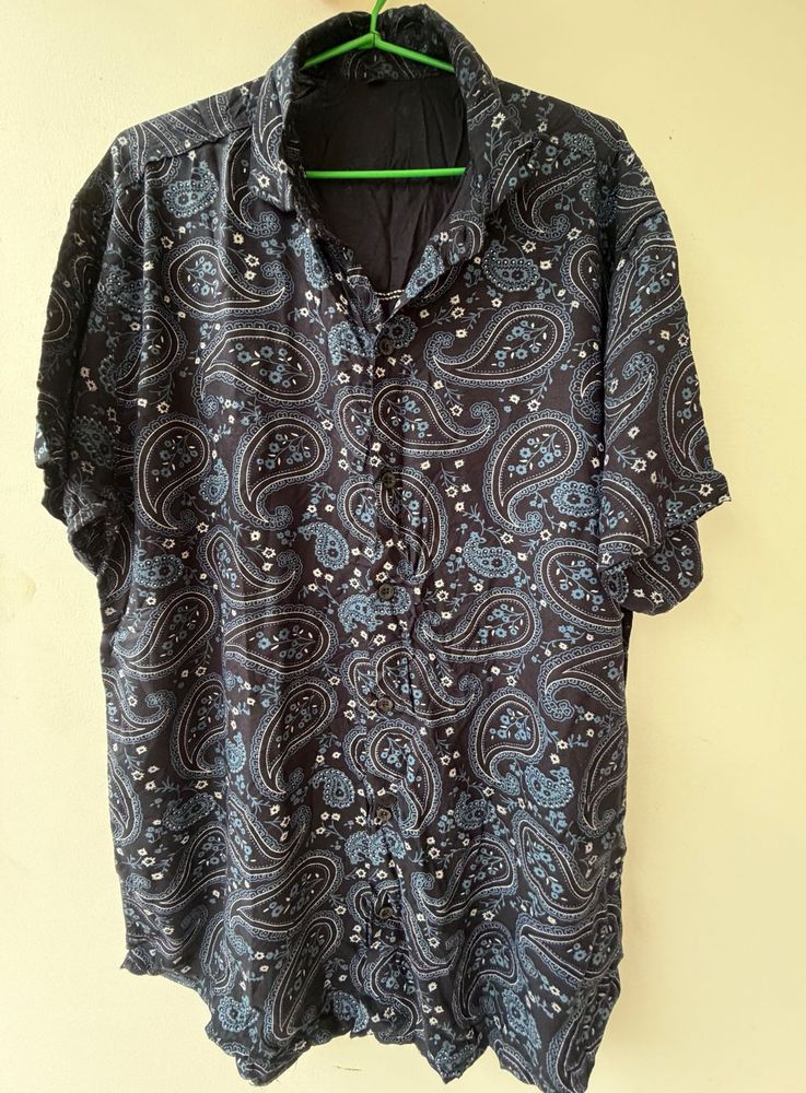Men’s Paisley Print Shirt