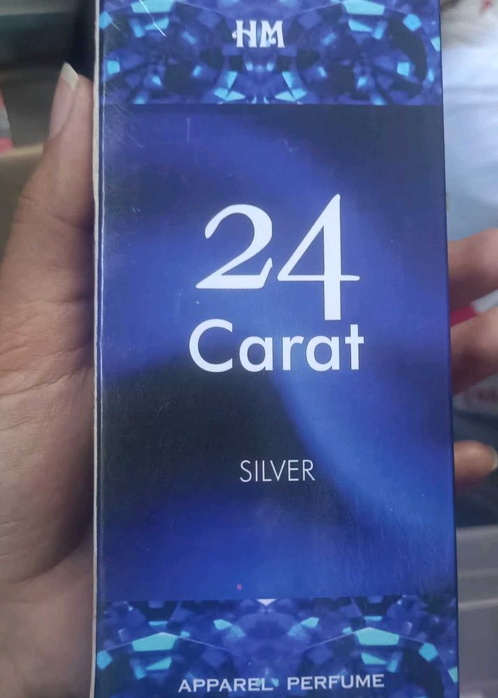 24 Carat Silver Perfume