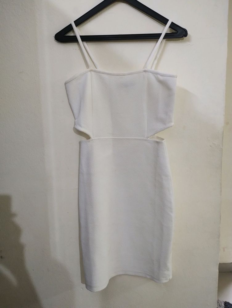 Bodycon White Dress From Street9