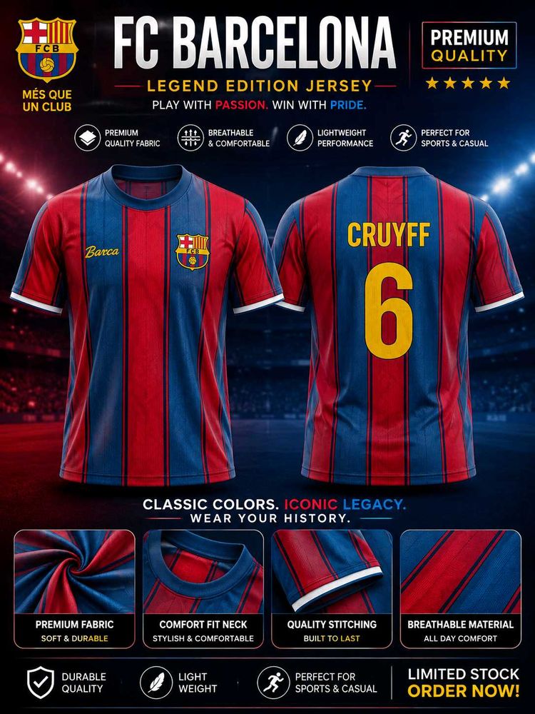 FC Barcelona Legend Edition Jersey