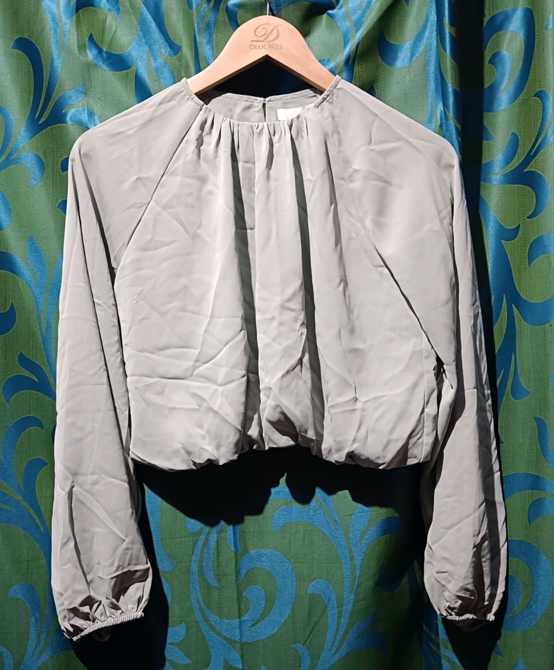 Gorgeous Olive Green Colour Crop Top