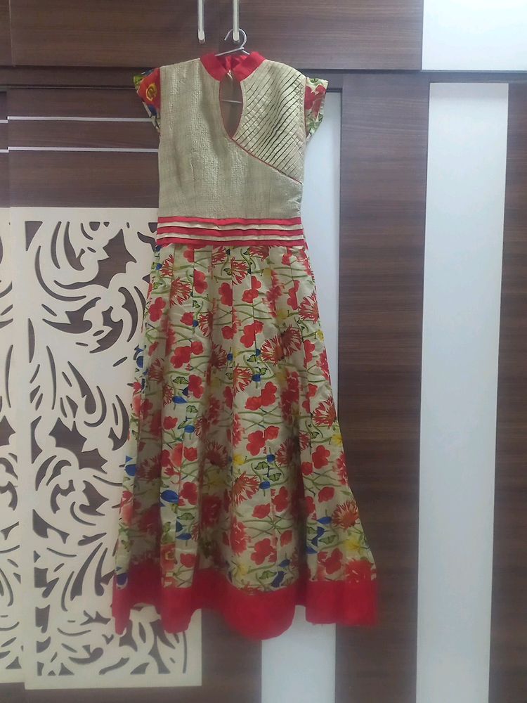 Floral Print Kurta Set With Dupatta