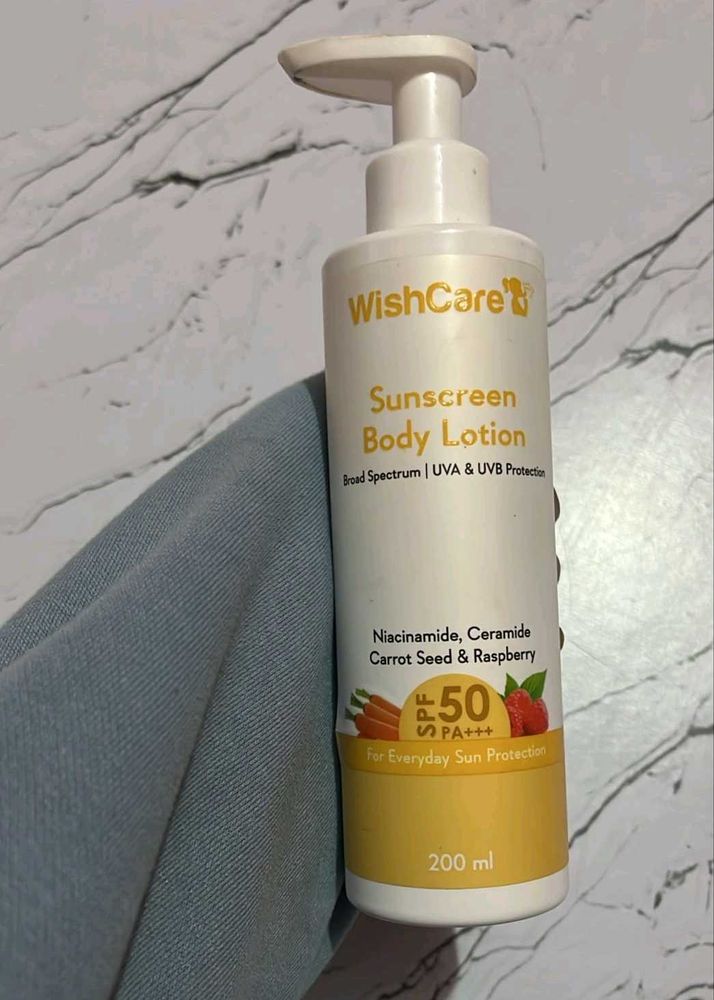 WishCare Sunscreen Body Lotion SPF 50 200ml