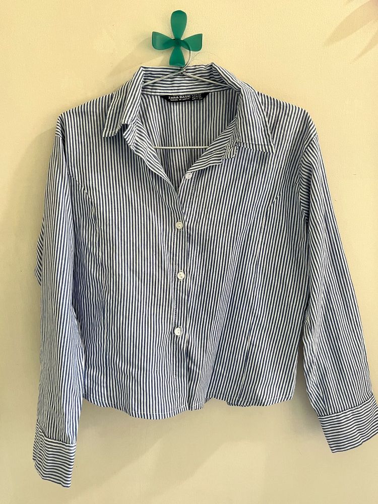 blue Striped Shirt