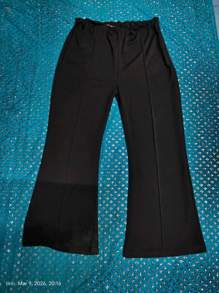 Stylish Black Flared Pants