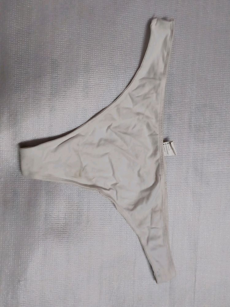 White Thong Panty