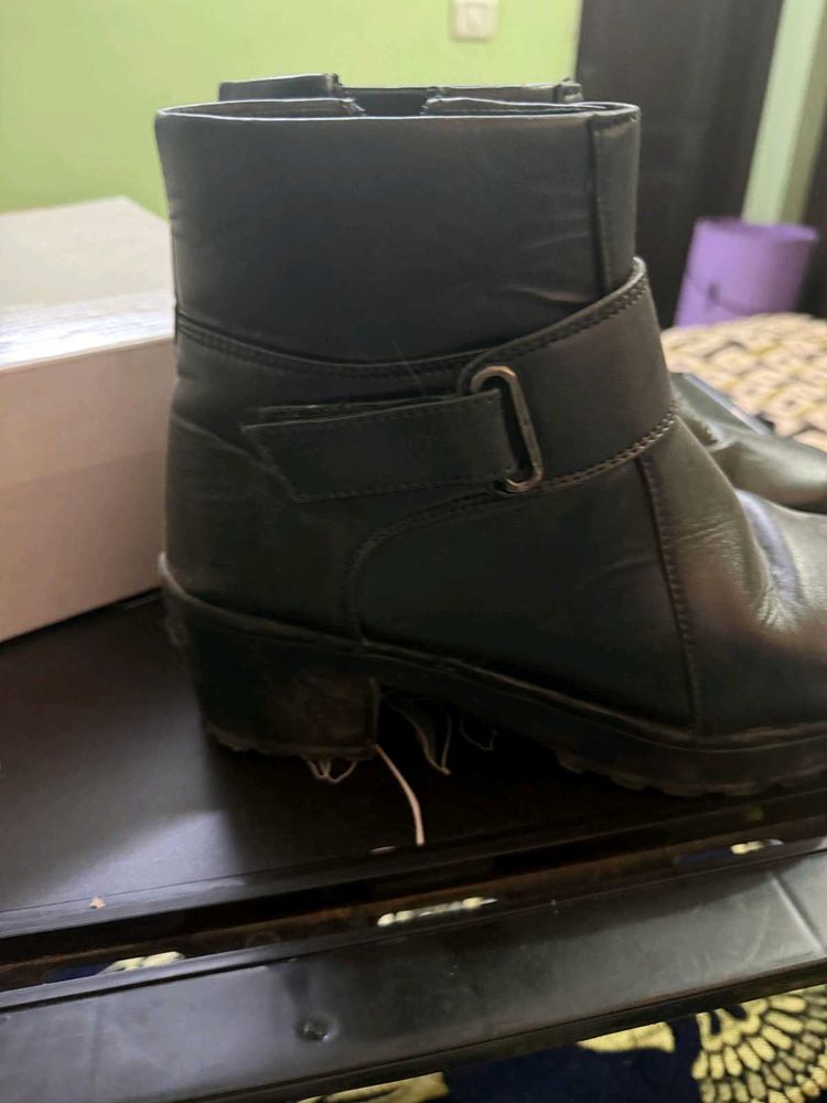 Stylish Black Ankle Boots