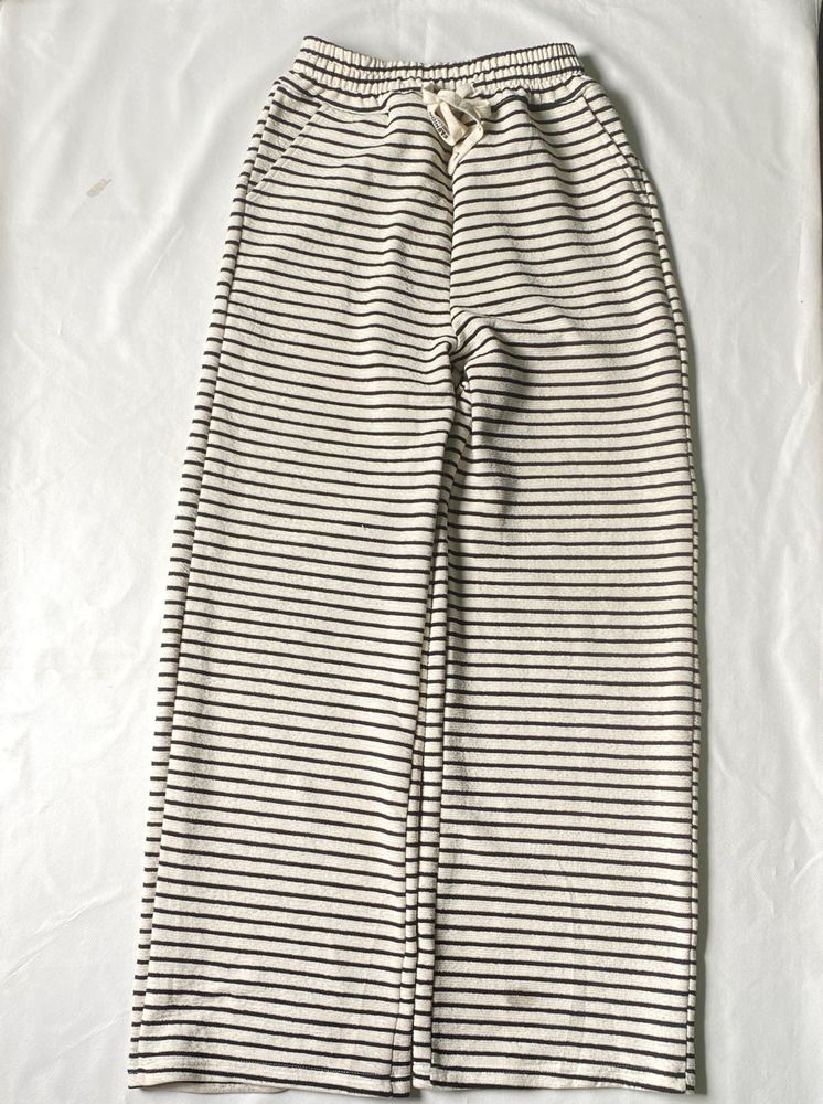 Striped Wide Leg Lounge Pants