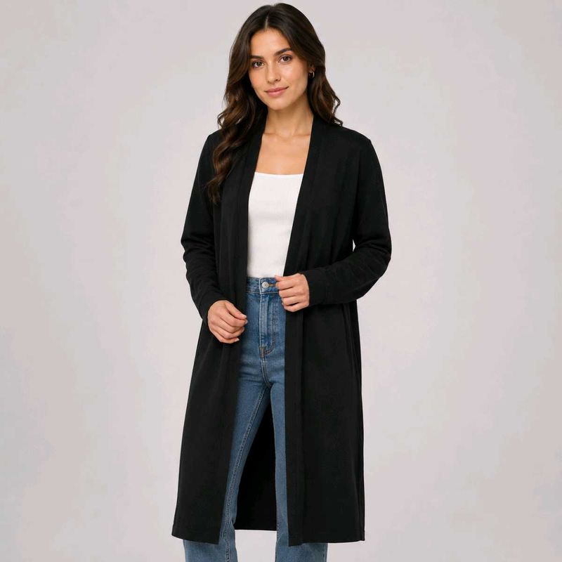 Long Black Shrug