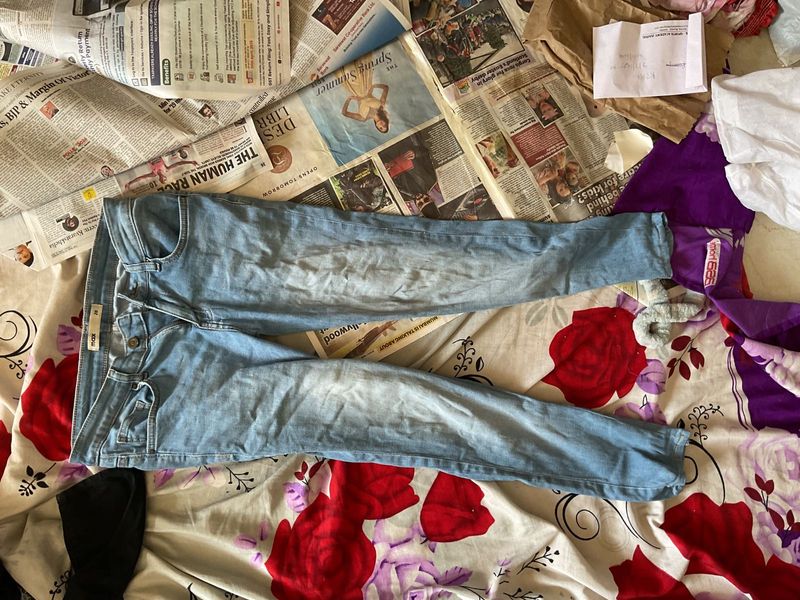 Max branded blue denims
