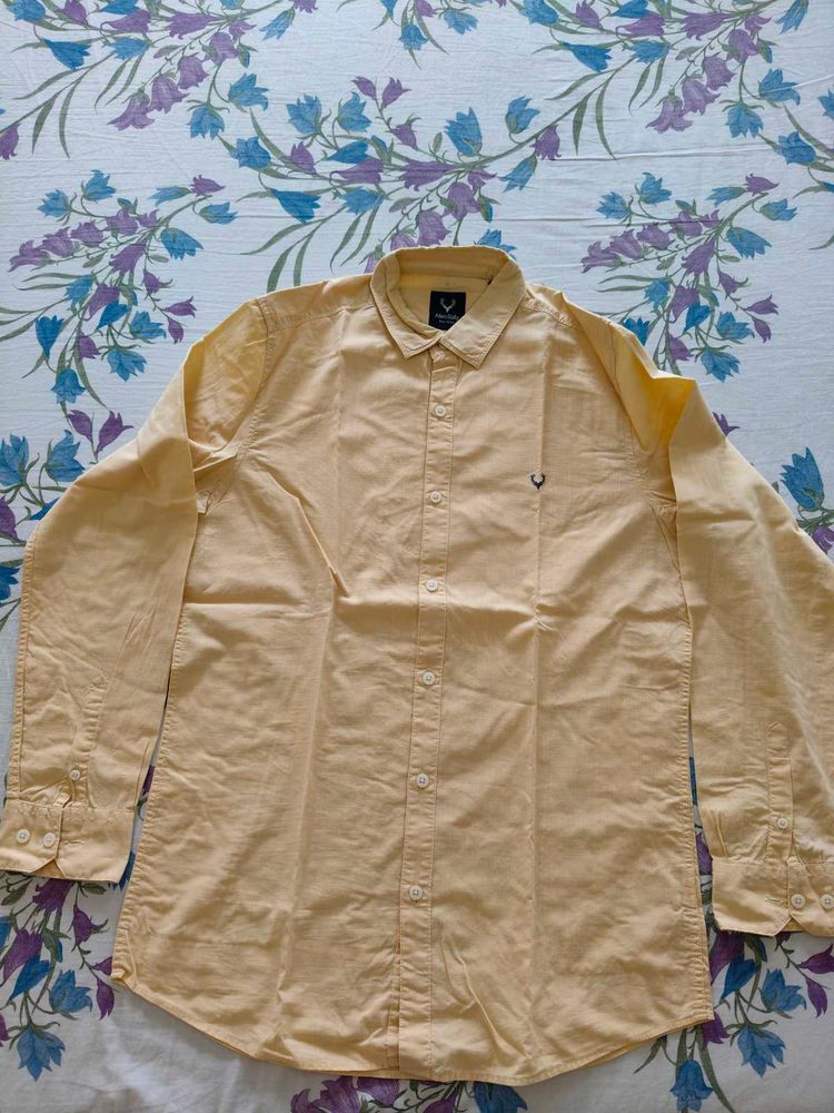 Men Yellow Shirt