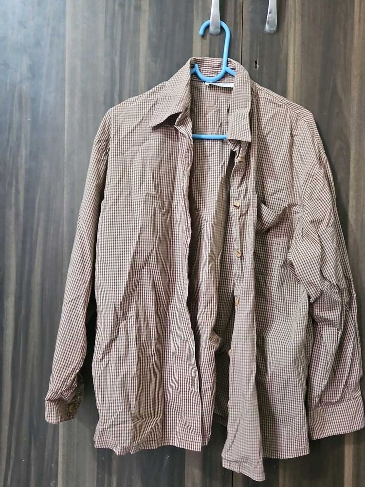 Classic Checked Long-Sleeve Shirt