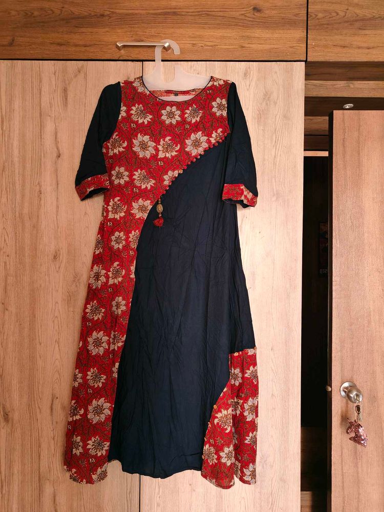 Long Pure Cotton Kurti