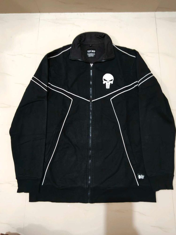 Men's Punisher Skull Track Jacket