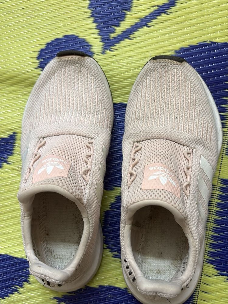 Adidas Pink Slip-On Sneakers