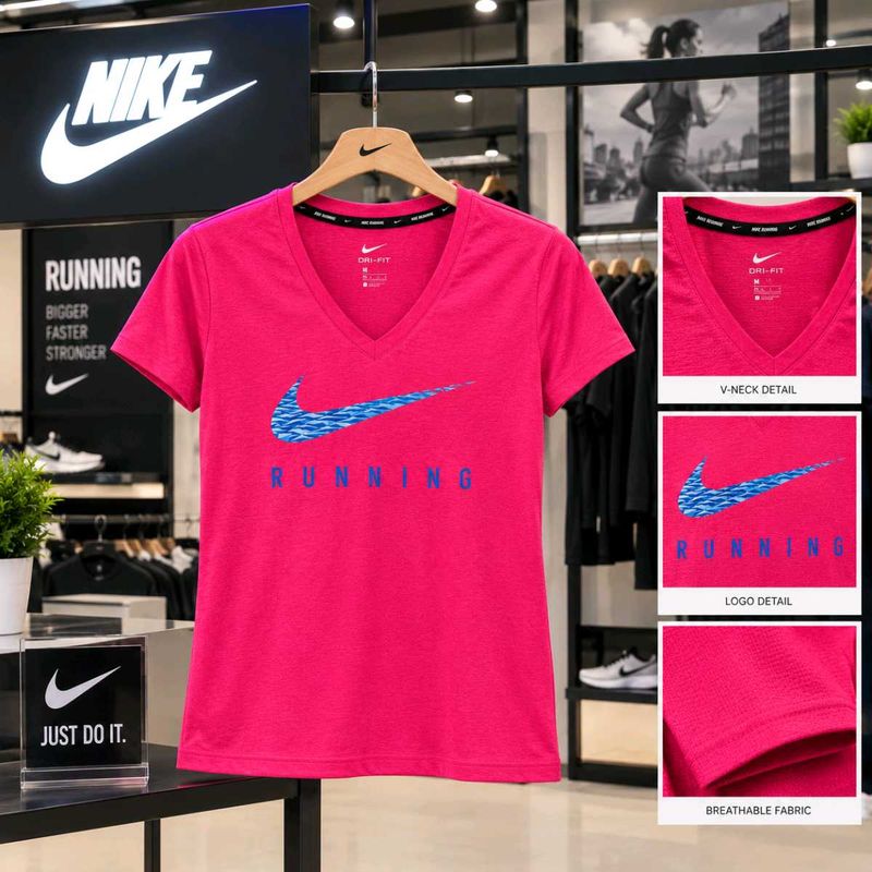 Nike Running V-Neck T-Shirt