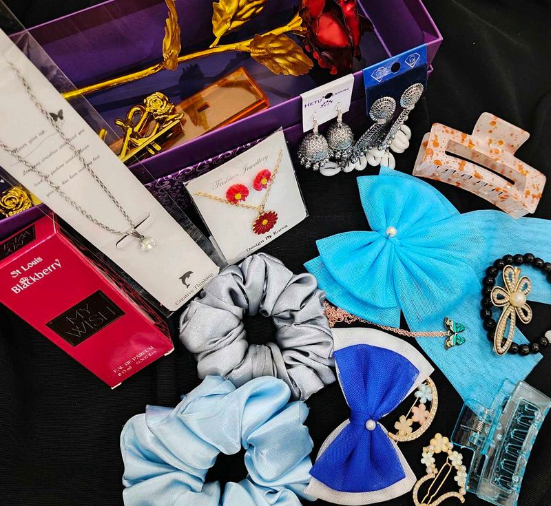 Assorted Jewelry &amp; Hair Accessories Bundle