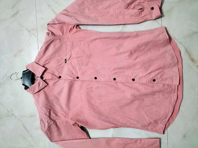Pink Casual Shirt