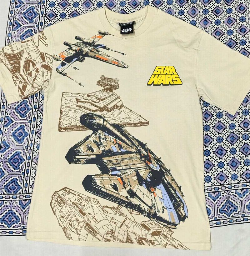 Star War Spacecraft Oversized T-Shirt
