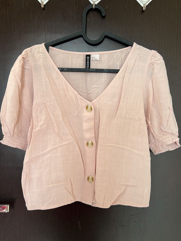 H&amp;M's Baby Pink Top