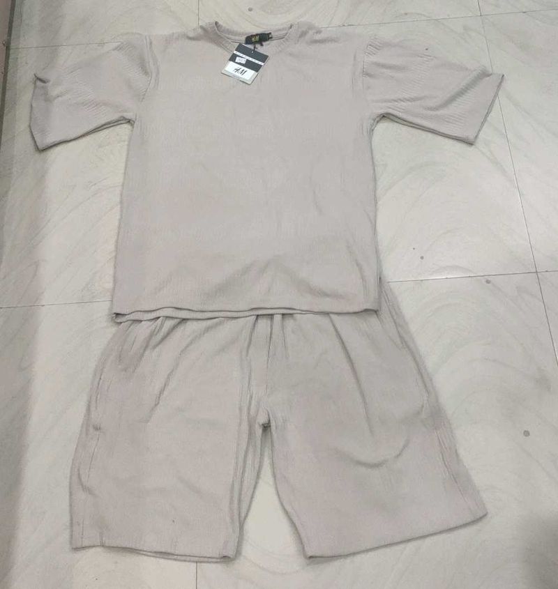 Cute Beige Co-ord Set