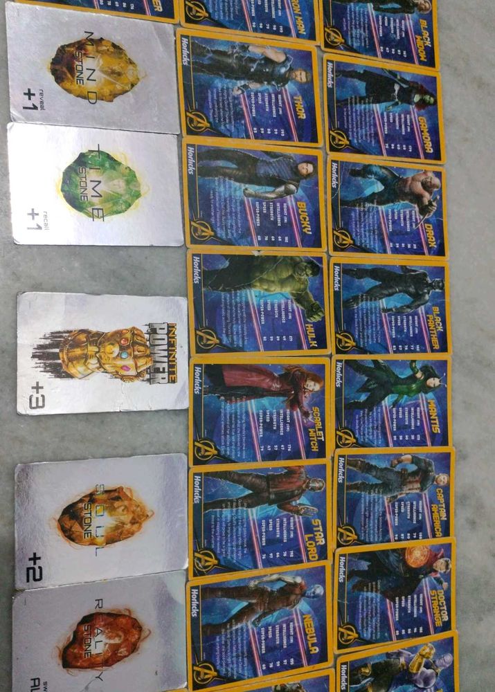 Horlicks Marvel Avengers Trading Cards Collection