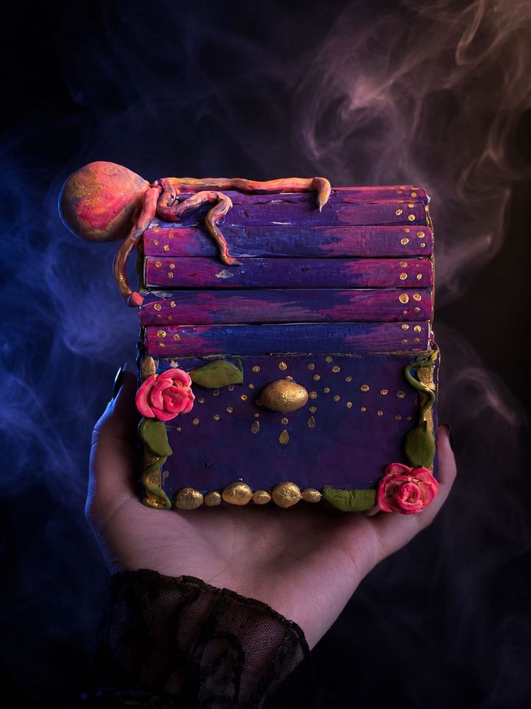 Unique Octopus Treasure Chest Decor